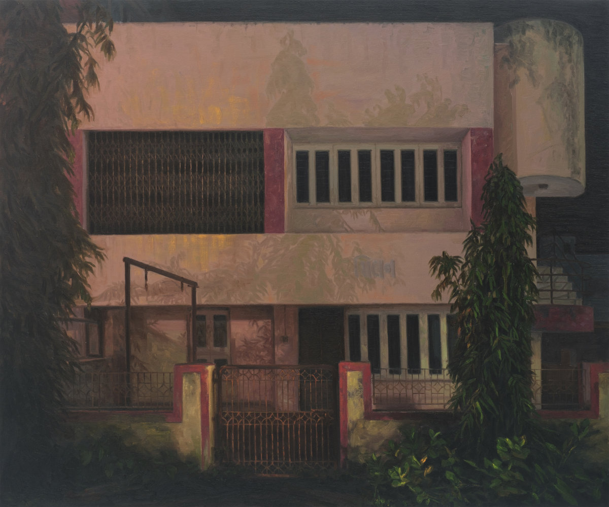 Milan, 30 x 36 inch, oil on canvas, 2026 2