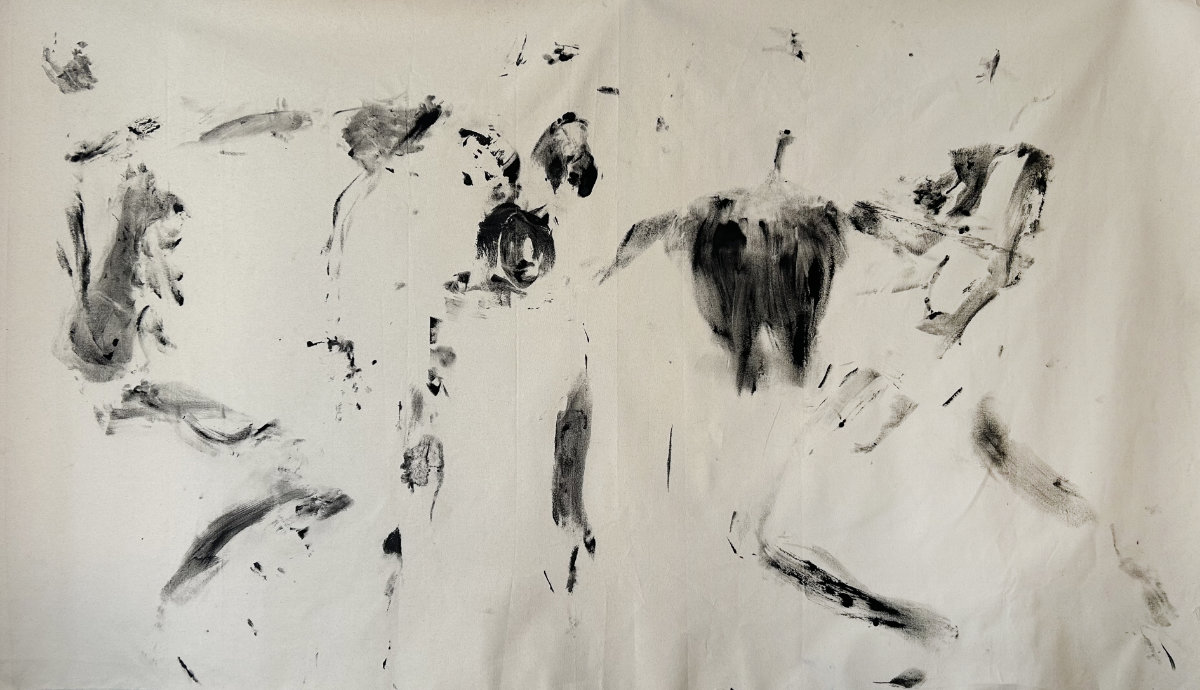 Rewati Shahani I am your neighbour, I am your lover, I am (Body Print on Canvas RS 41)