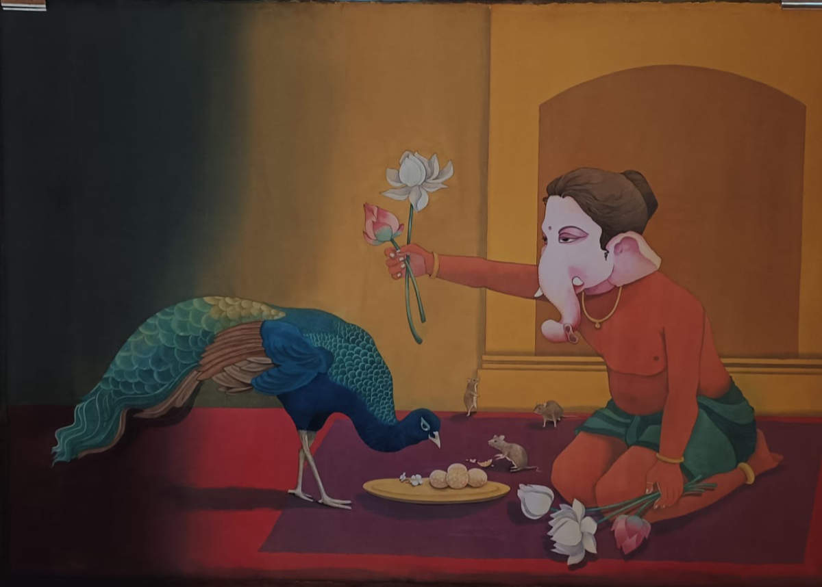 Aura Planet Showcases Nine Contemporary Artists at India Art Festival Mumbai 2026-1A