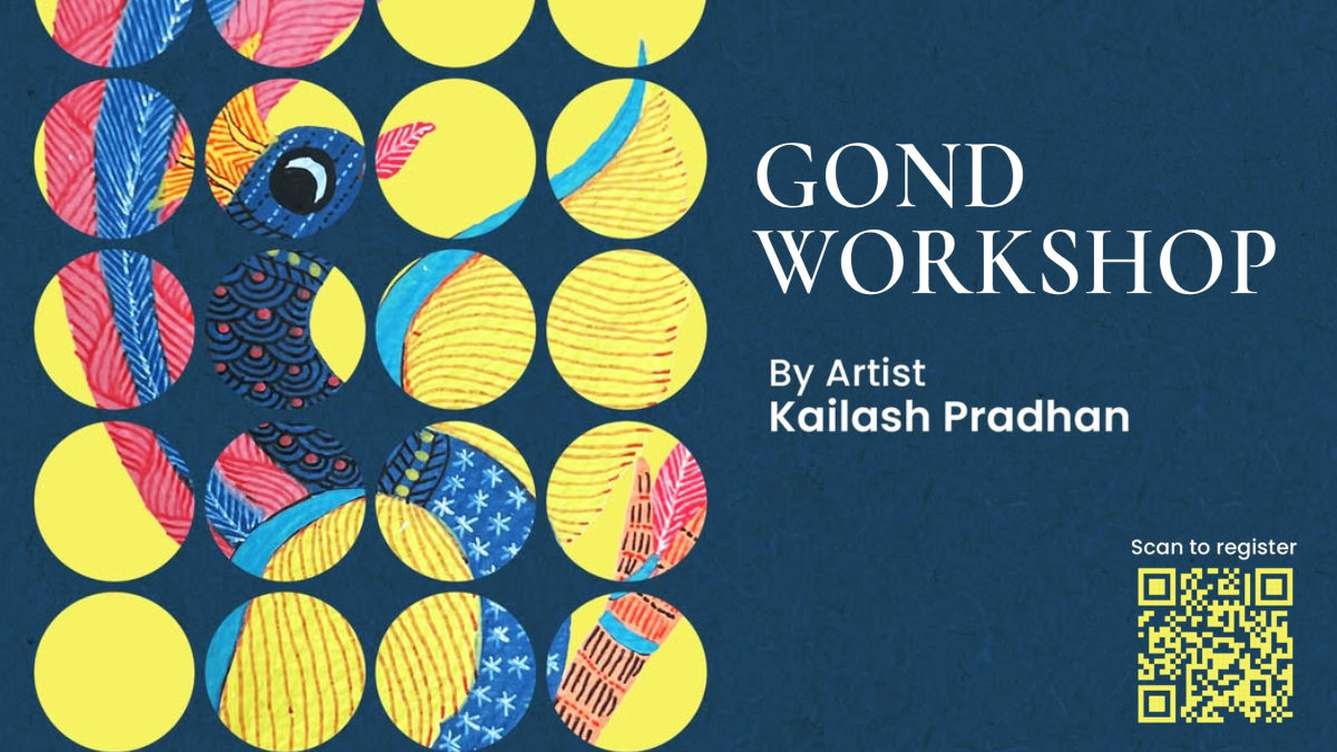 Gond Art Workshop by Kailash Pradhan-01