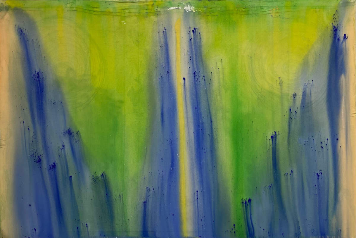 Jose Zendejas Foyo, Amor Perdidos (Lost Loves), Mix media on canvas, 197 x 130 cm, 2025