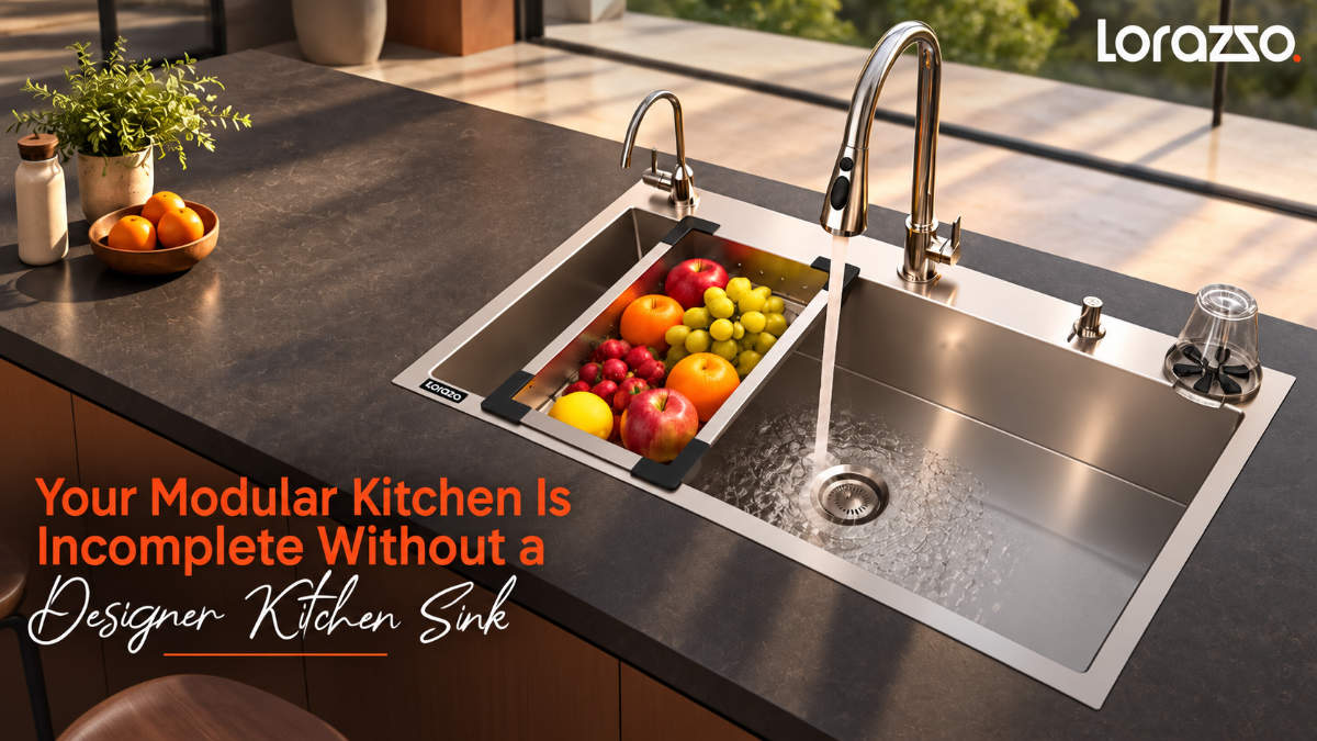 Your Modular Kitchen Is Incomplete Without a Designer Kitchen Sink-1A