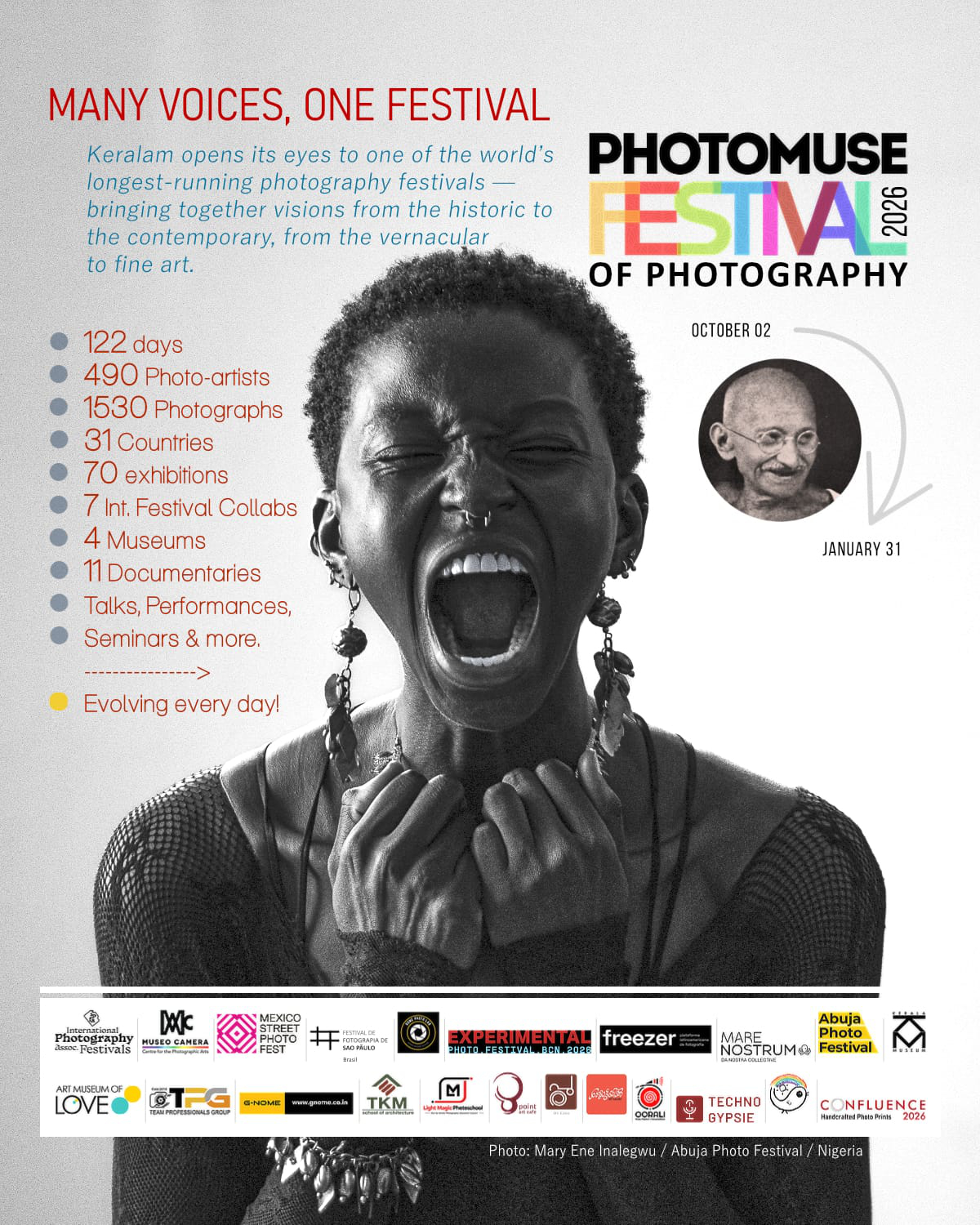 PhotoMuse Festival of Photography 2026-Poster