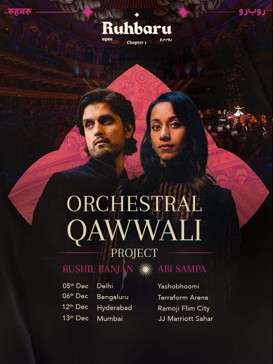 Ruhbaru Brings The Orchestral Qawwali Project to India in December 2026-poster