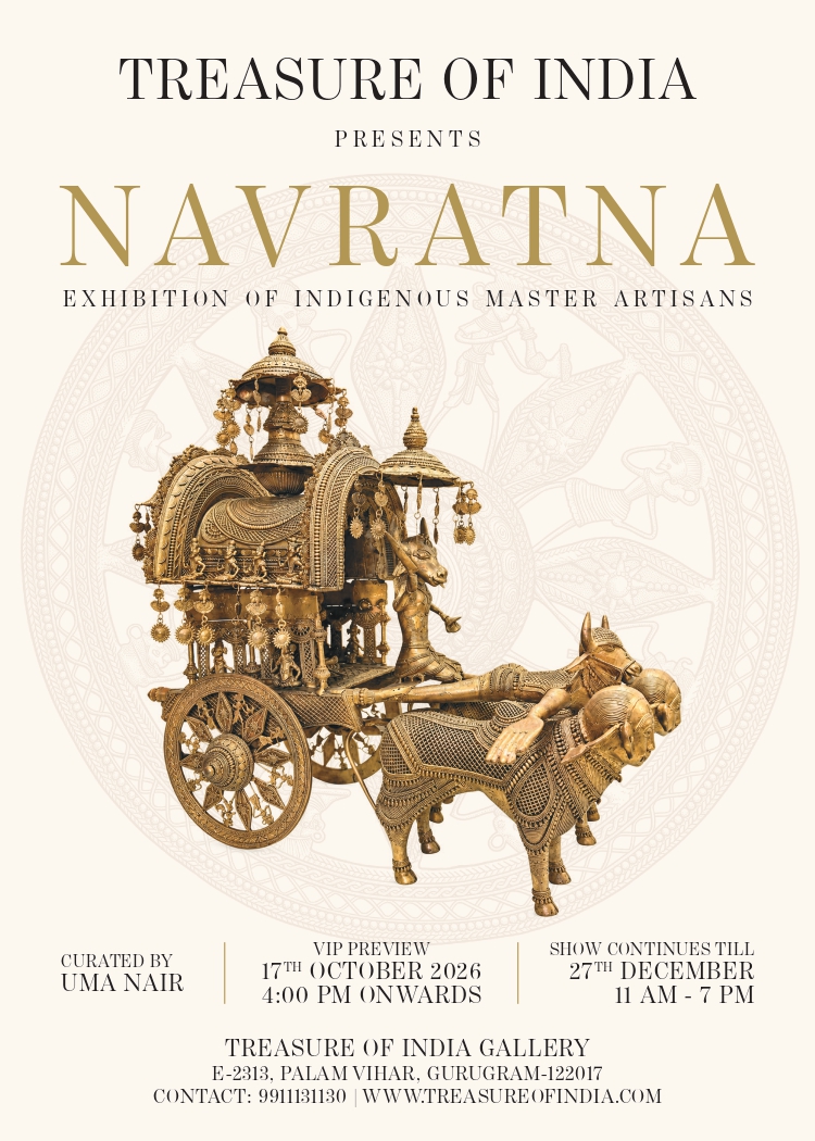 Treasure of India Opens with Navratna Indigenous Masters in Gurugram