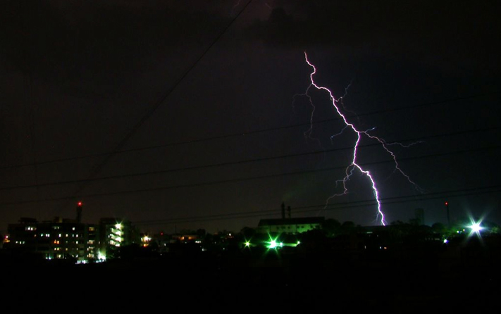 monsoon in india - Ligntning